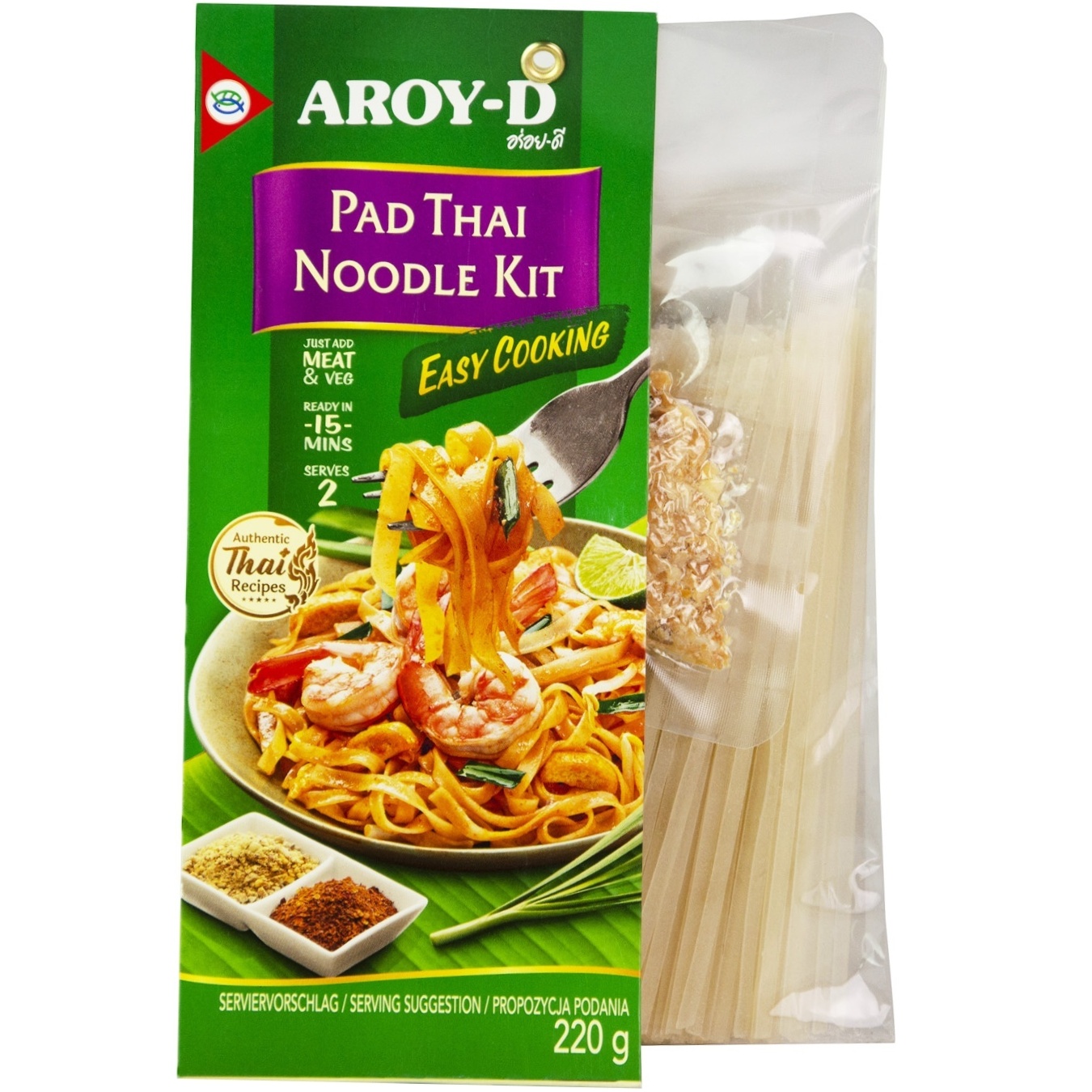 

Набор Aroy-D Pad Thai для приготовления лапши 200г