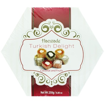 Hacizade Fruit Turkish Delight 250g - buy, prices for Auchan - photo 1