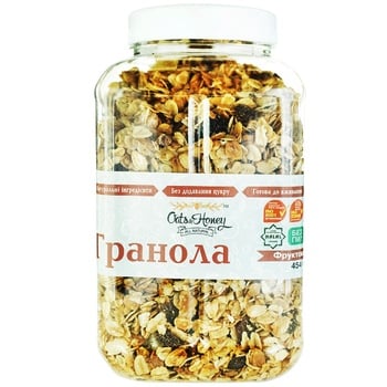 Гранола Oats&Honey фруктовая 454г