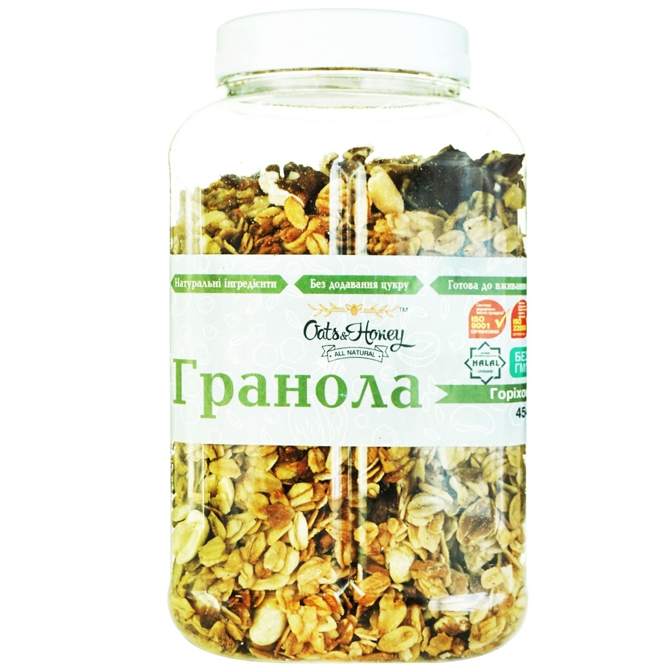 

Гранола Oats&Honey ореховая 454г