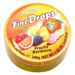 Льодяники Woogie Fine Drops мікс 200г