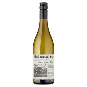 Вино Marlborough Sun Sauvignon Blanc белое сухое 13% 0,75л - купить, цены на МегаМаркет - фото 1