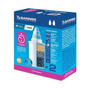 Barrier Standard (x2) Set of cassettes for filter jugs - buy, prices for Auchan - photo 1