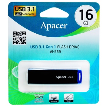 Флеш-накопичувач Apacer AH359 16GB USB 3.1 - купити, ціни на - фото 1