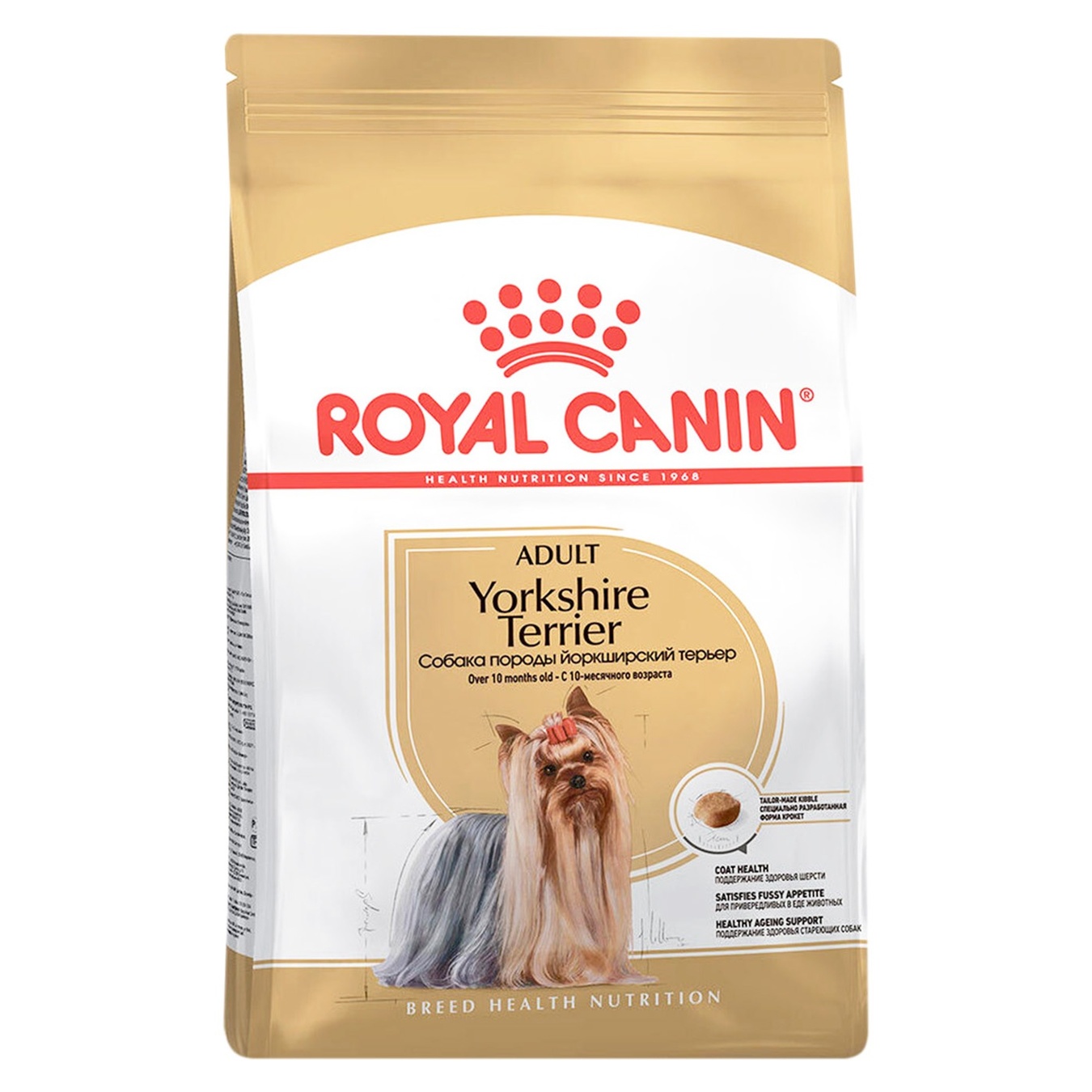 

Корм сухой Royal Canin Йоркшир Adult для взрослых собак от 10мес 500г