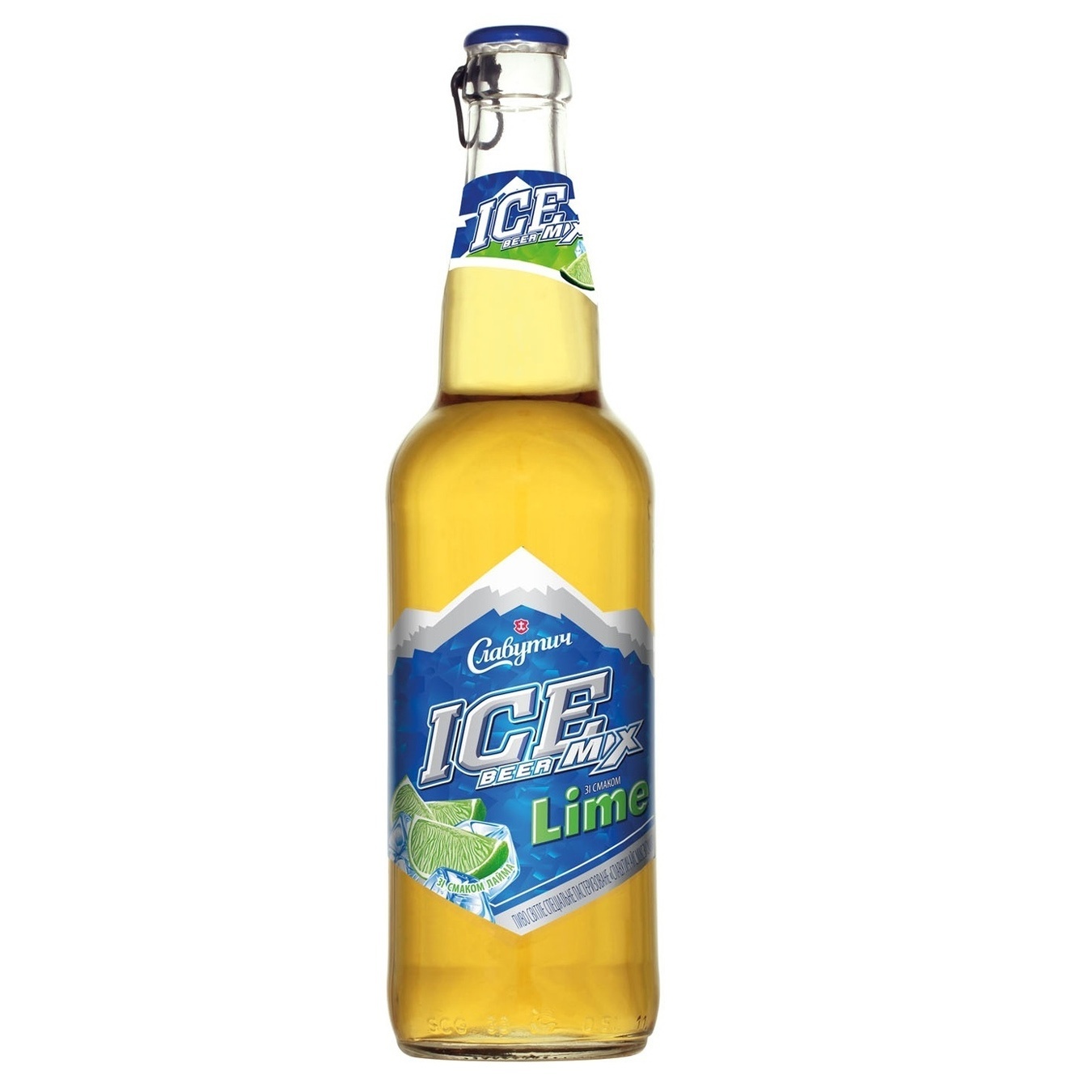 

Пиво Славутич Ice Mix светлое специальное пастеризованное со вкусом Лайма 3,5% 0,5л