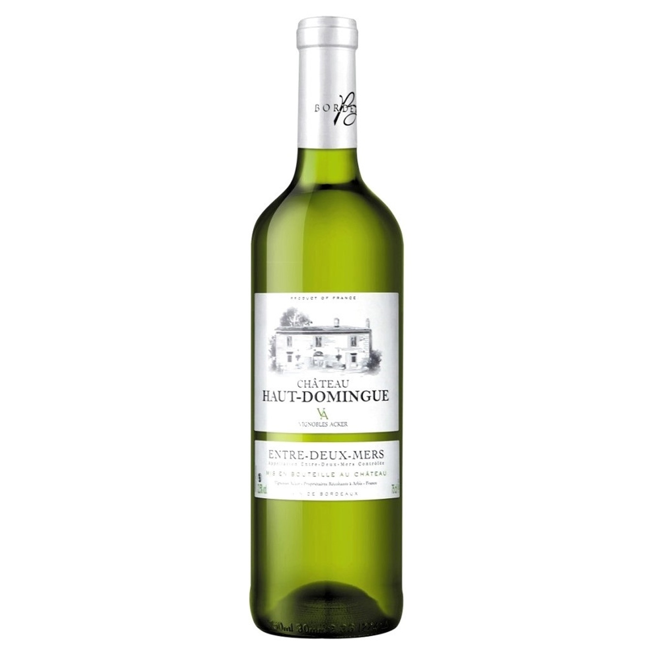 

Вино Chateau Haut Domingue Entre-deux-mers белое сухое 12,5% 0,75л