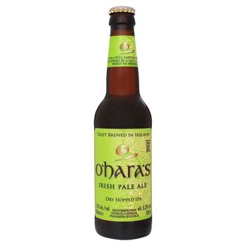 O'hara's Irish Pale Ale Light Beer 5.2% 0.33l - buy, prices for Vostorg - photo 1