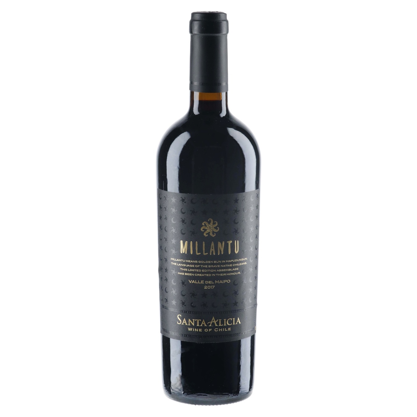 

Вино Santa Alicia Millantu Valle del Maipo красное сухое 14% 0,75л