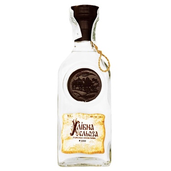 Khlibna Sloza Special vodka 40% 0.5l - buy, prices for NOVUS - photo 1