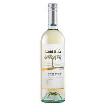 Вино Torresella Veneto Pinot Grigio біле сухе 12% 0,75л - купити, ціни на Auchan - фото 3