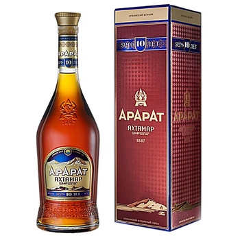 Ararat Ahtamar 10 Yrs Brandy 40% 0.7l - buy, prices for Tavria V - photo 1