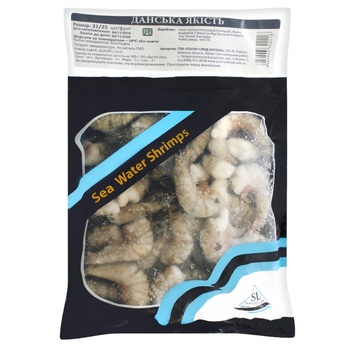 Креветка Polar Seafood тигрова без голови в панцирі морожена сира 21/25 1кг Креветка Polar Seafood тигрова без голови в панцирі морожена сира 21/25 1кг - купити, ціни на - фото 1