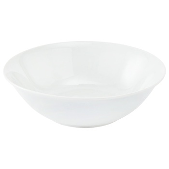 Actuel Salad Bowl Porcelain White 18cm - buy, prices for Auchan - photo 1