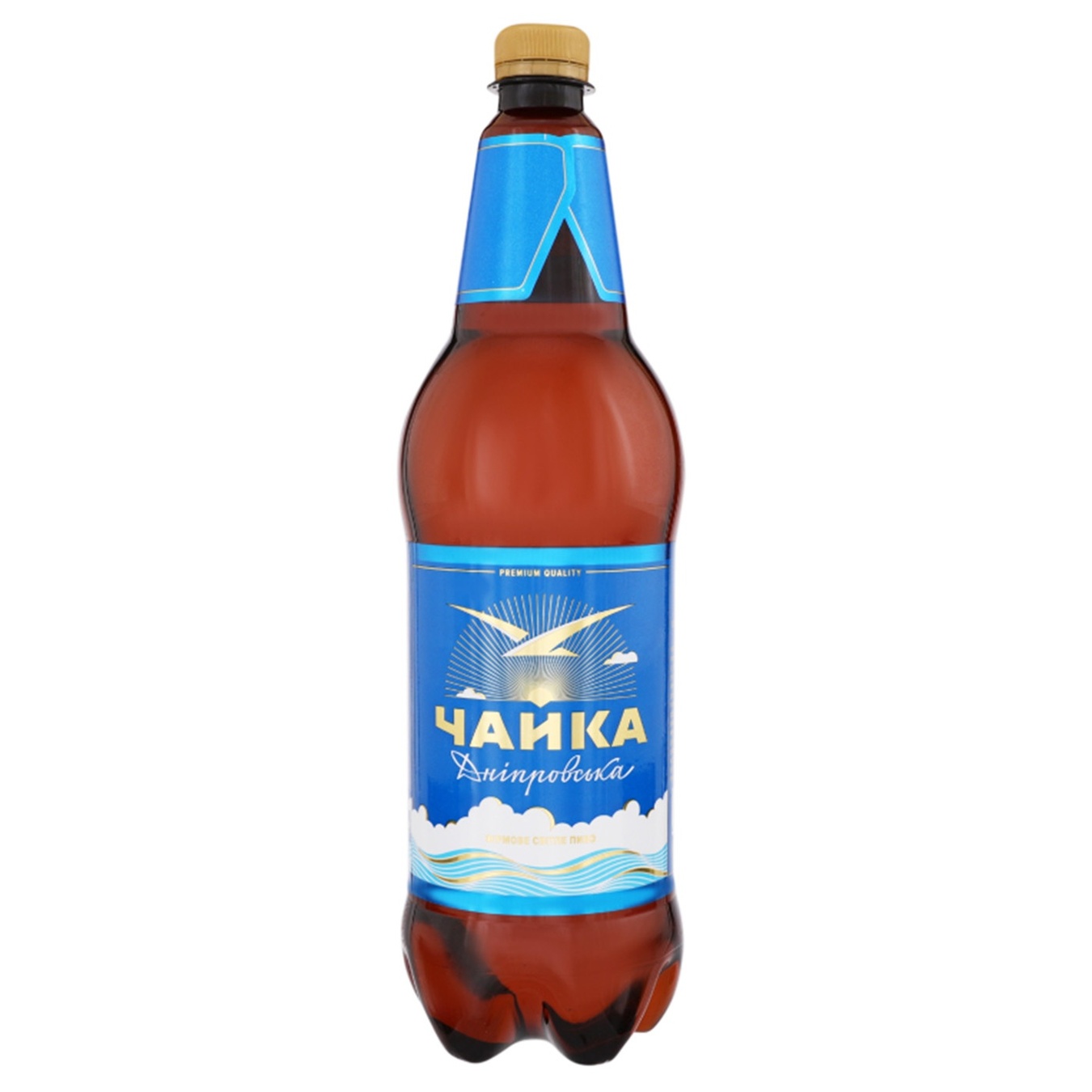 

Пиво Чайка Днепровская светлое 4.8% 1,15л