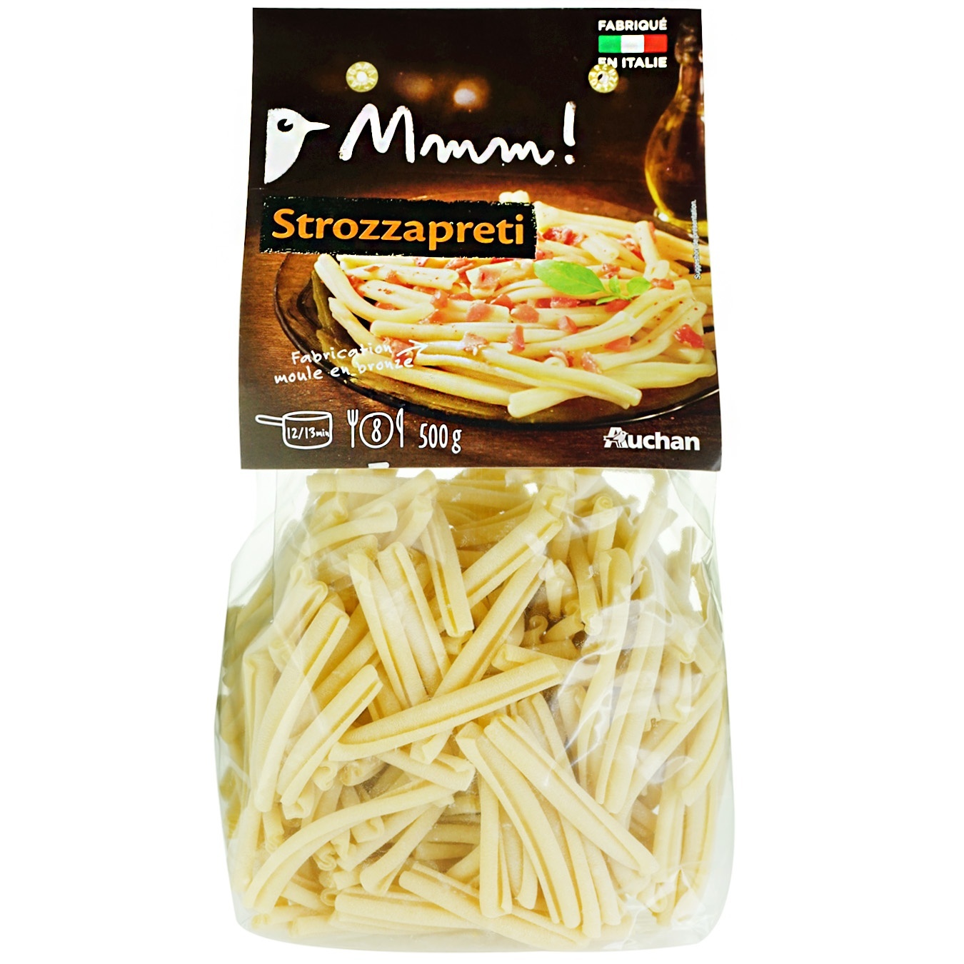 

Макароны Ашан Ммм! Strozzapreti 500г