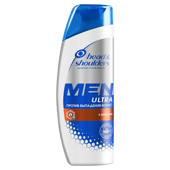 Head & Shoulders Hair Strengthening for Men Shampoo Against Dandruff 400ml - buy, prices for NOVUS - photo 1