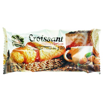 Mur Croissant with Apricot Filling 55g - buy, prices for Auchan - photo 1