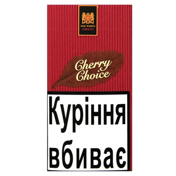 Mac Baren Aromatic Choice Cherry Tobacco for Roll-ups Cigarettes 40g - buy, prices for Vostorg - photo 1