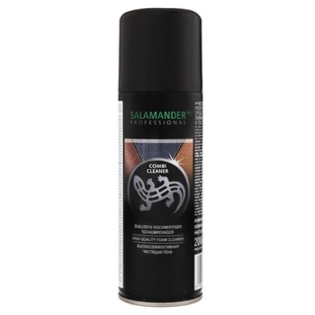 Salamander Professional Combi Cleaner Aerosol Cleaning Foam For Suede Leather And Textiles 200ml - buy, prices for ULTRAMARKET - photo 1