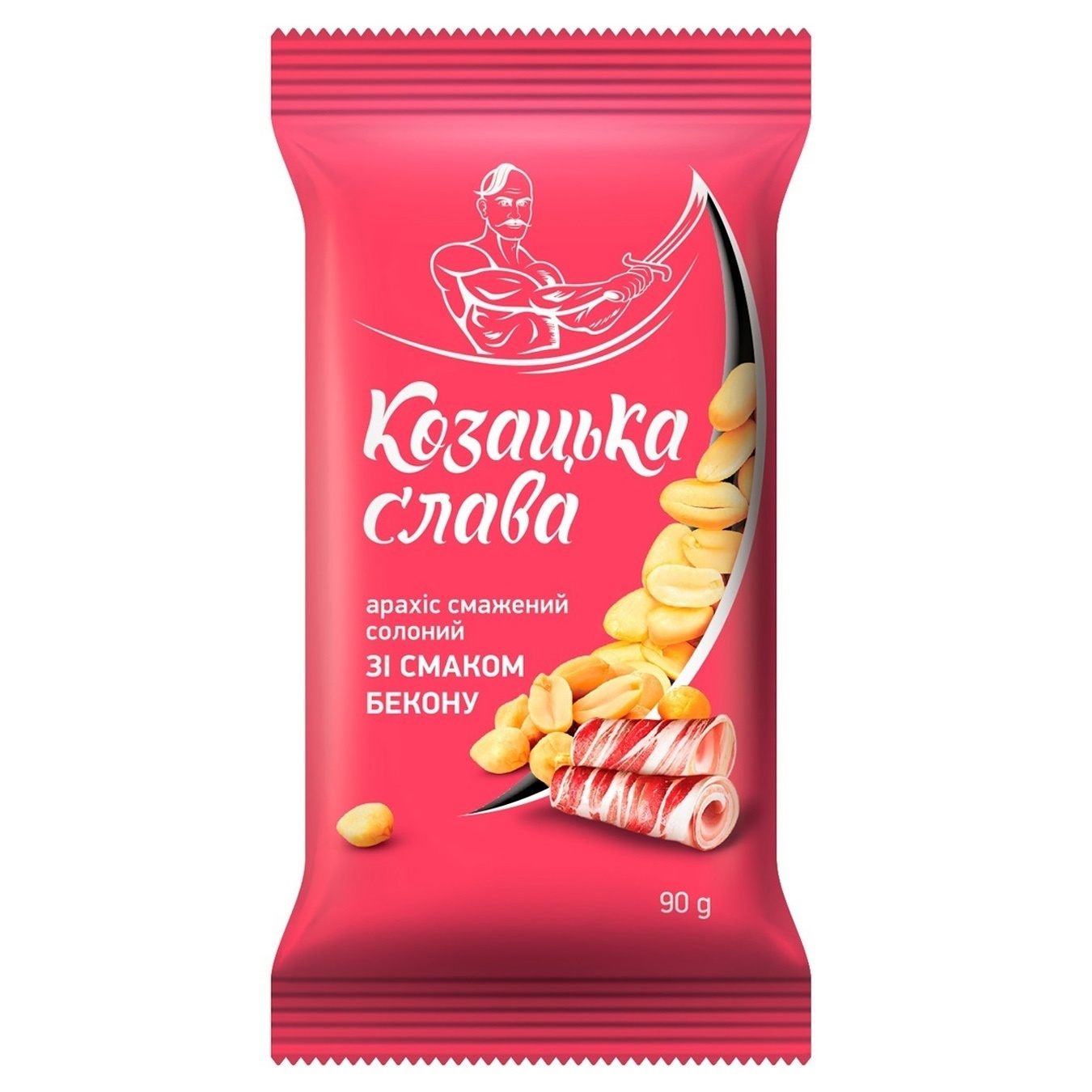 

Арахис Козацька Cлава жареный соленый со вкусом бекона 90г