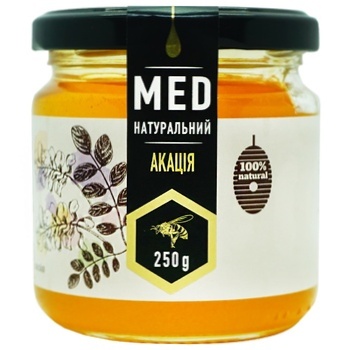 Natural Acacia Honey 250g - buy, prices for Auchan - photo 1