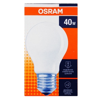 Лампа Osram Classic A накаливания 40W - купить, цены на - фото 4