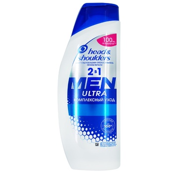 Шампунь Head & Shoulders Ultra Комплексный уход 2-в-1 для мужчин 600мл - купить, цены на Auchan - фото 2