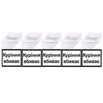 Сигареты Davidoff Advanced Filter Silver 4 - купить, цены на - фото 2