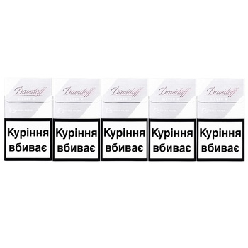 Цигарки Davidoff Advanced Filter Silver 4 - купити, ціни на Восторг - фото 3