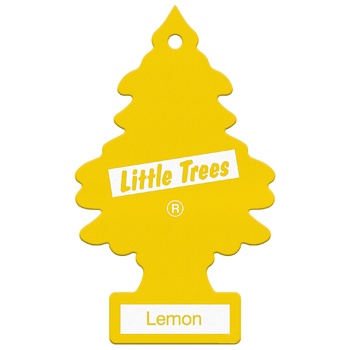 Освежитель воздуха Little Trees автомобильный Лимон 5г - купить, цены на ULTRAMARKET - фото 1