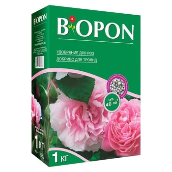 Biopon Fertilizer for Roses 1kg - buy, prices for Auchan - photo 1