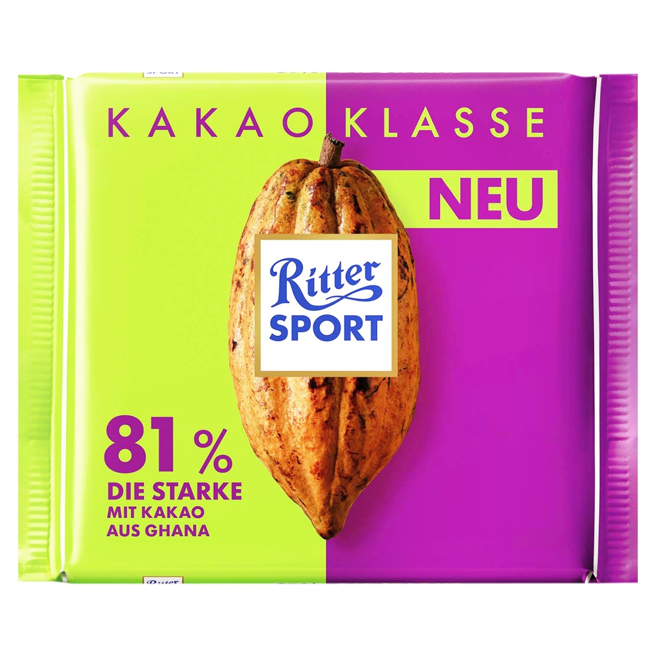 

Шоколад Ritter Sport темный 81% 100г