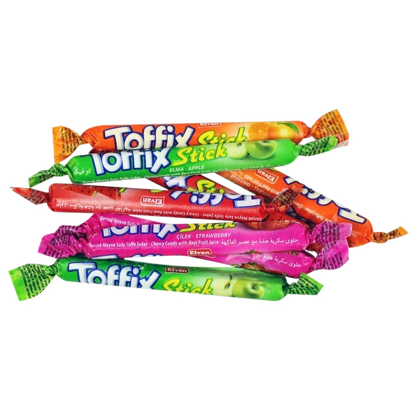 

Конфеты Toffix Sticks жевательные