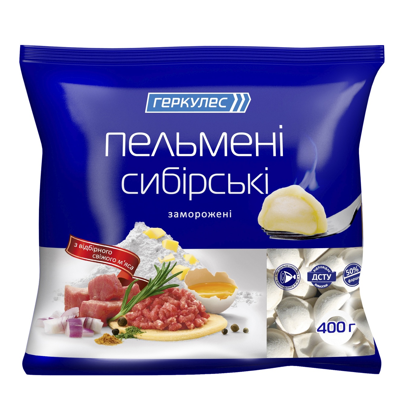 

Пельмени Геркулес Сибирские 400г