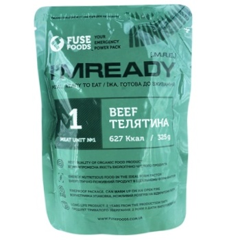 Fuse Foods I'mready Beef in Own Juice 325g - buy, prices for ULTRAMARKET - photo 1