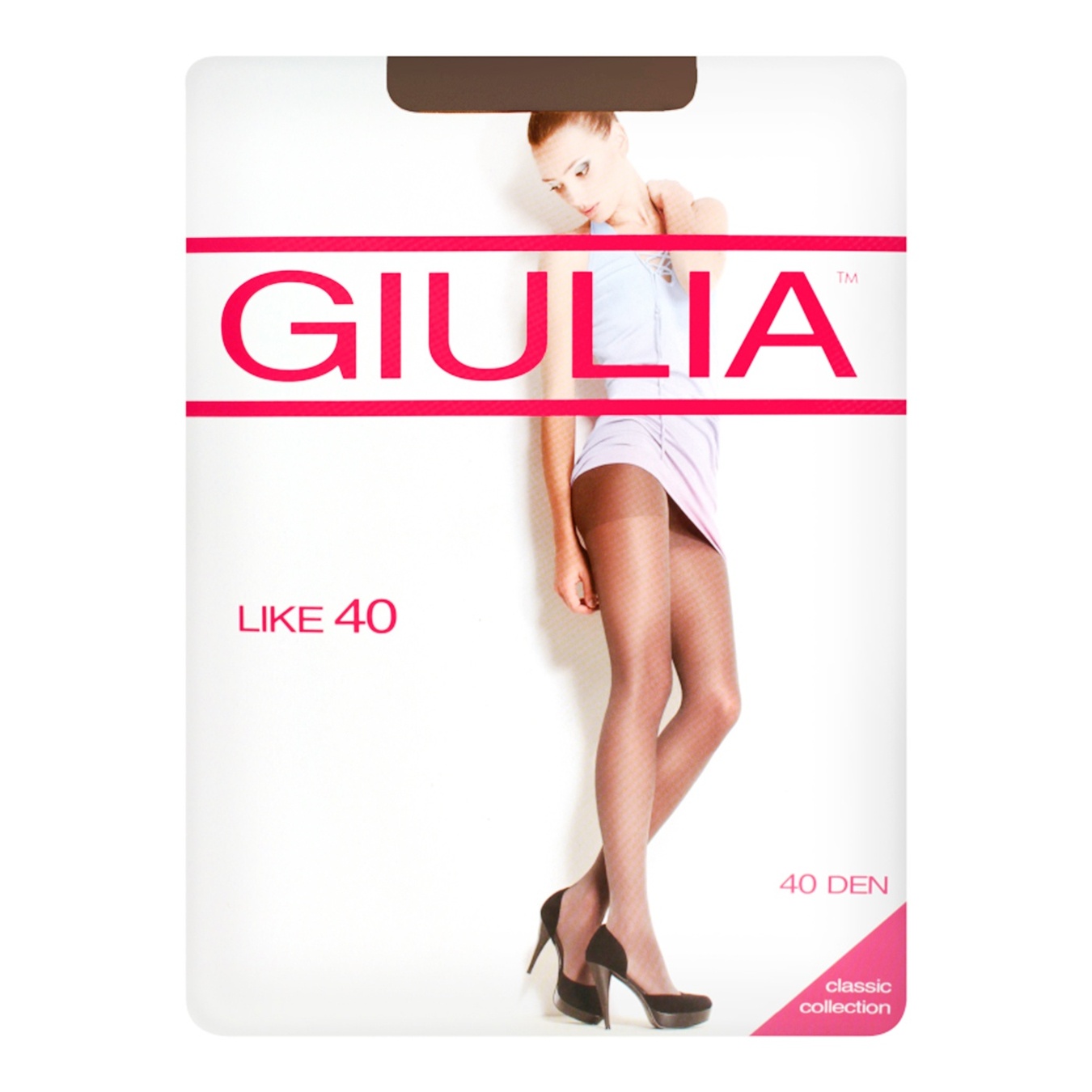 

Колготы Giulia Like женские cappuccino 40ден 4р