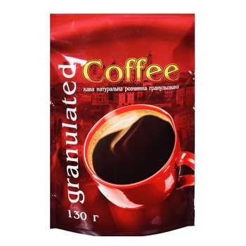 Uno Coffee Granulated Instant Coffee 130g - buy, prices for Tavria V - photo 1