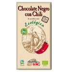 Chocolates Sole Organic Dark Chocolate with Chilli Pepper 73% 100g