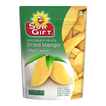 Сушені плоди Sun Gift Манго 150г - купити, ціни на Auchan - фото 1