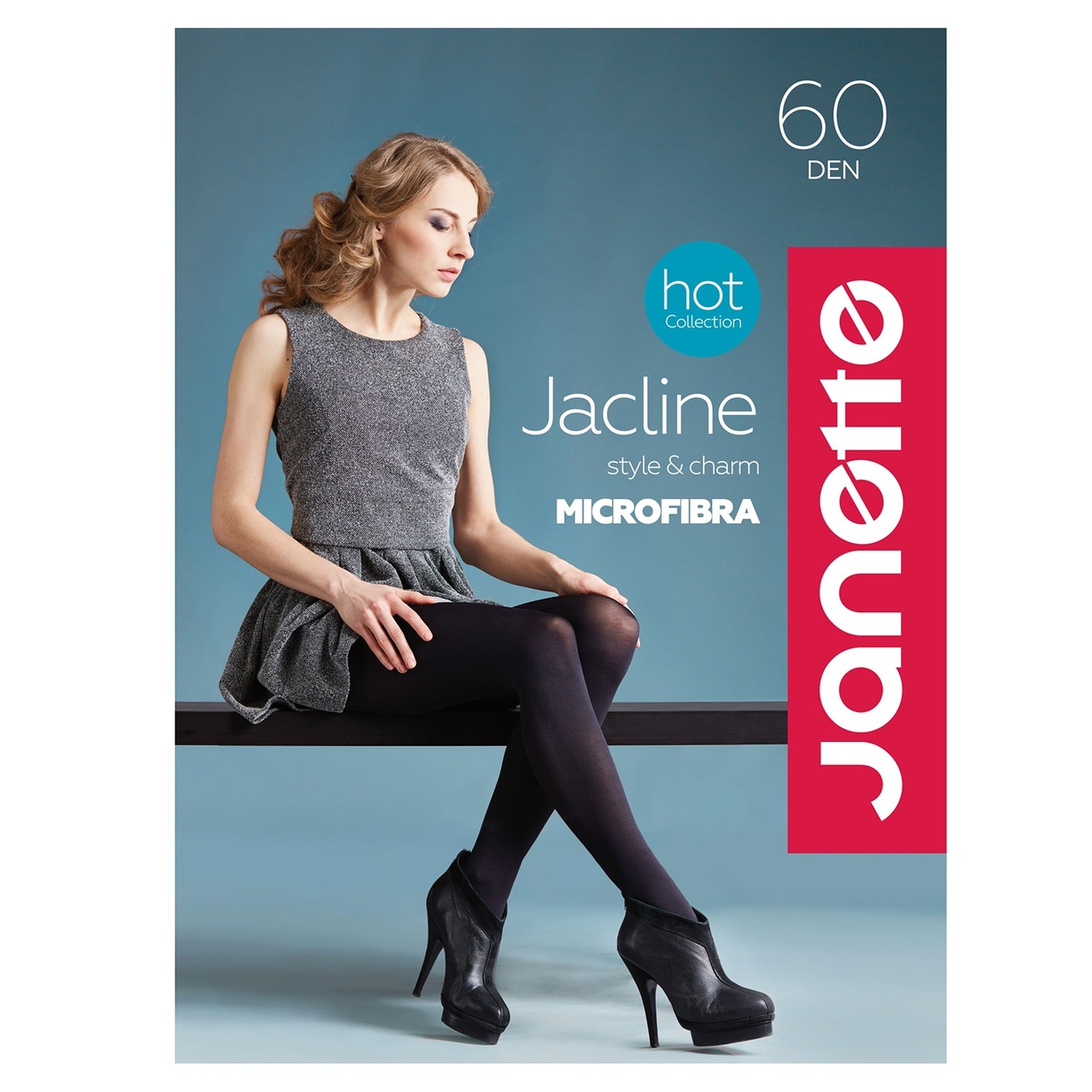 

Колготы Jacline Nero 60 ден черные размер 4
