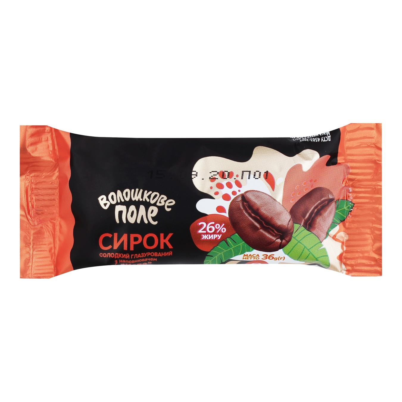 

Сырок Волошкове Поле кофе глазированный 26% 36г