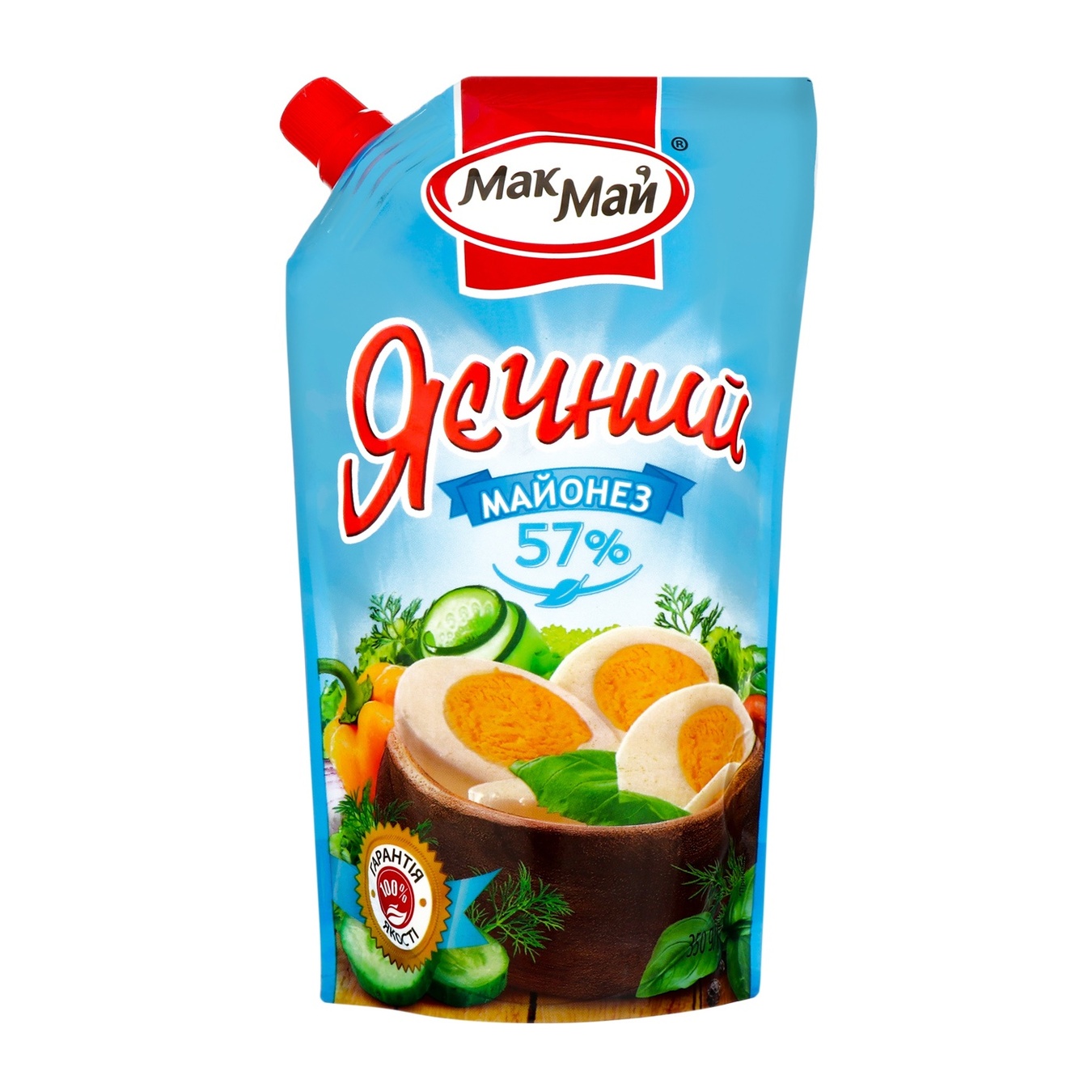 

Майонез Мак Май Яичный 57% 350г