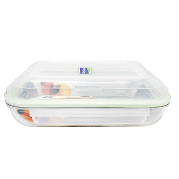 Glasslock Storage Container with Lid 1.9l - buy, prices for MegaMarket - photo 1