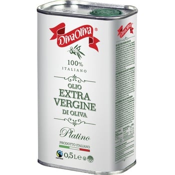 Diva Oliva Extra Virgin Olive Oil of the First Cold Pressing 0.5l - buy, prices for MegaMarket - photo 1