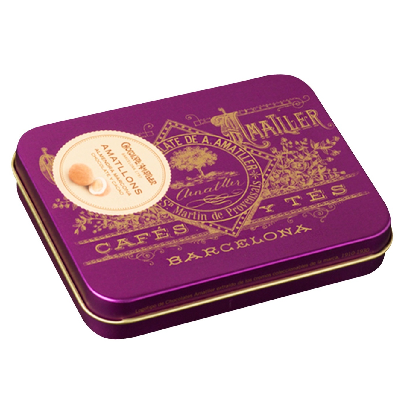 

Конфеты Chocolate Amatller миндаль в белом шоколаде 65г