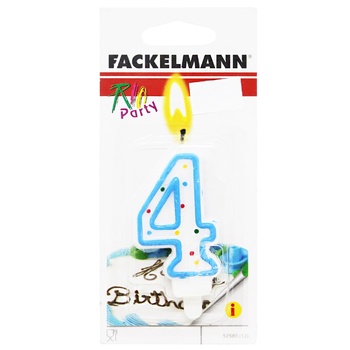 Fackelmann Paraffin Cake Candle Four - buy, prices for ULTRAMARKET - photo 1