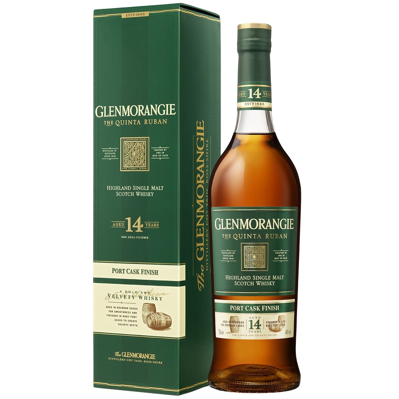 

Виски Glenmorangie Quinta 12 лет 46% 0,7л