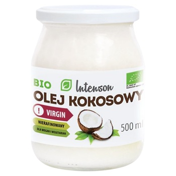 Intenson Unrefined Coconut Oil 500ml - buy, prices for Vostorg - photo 1