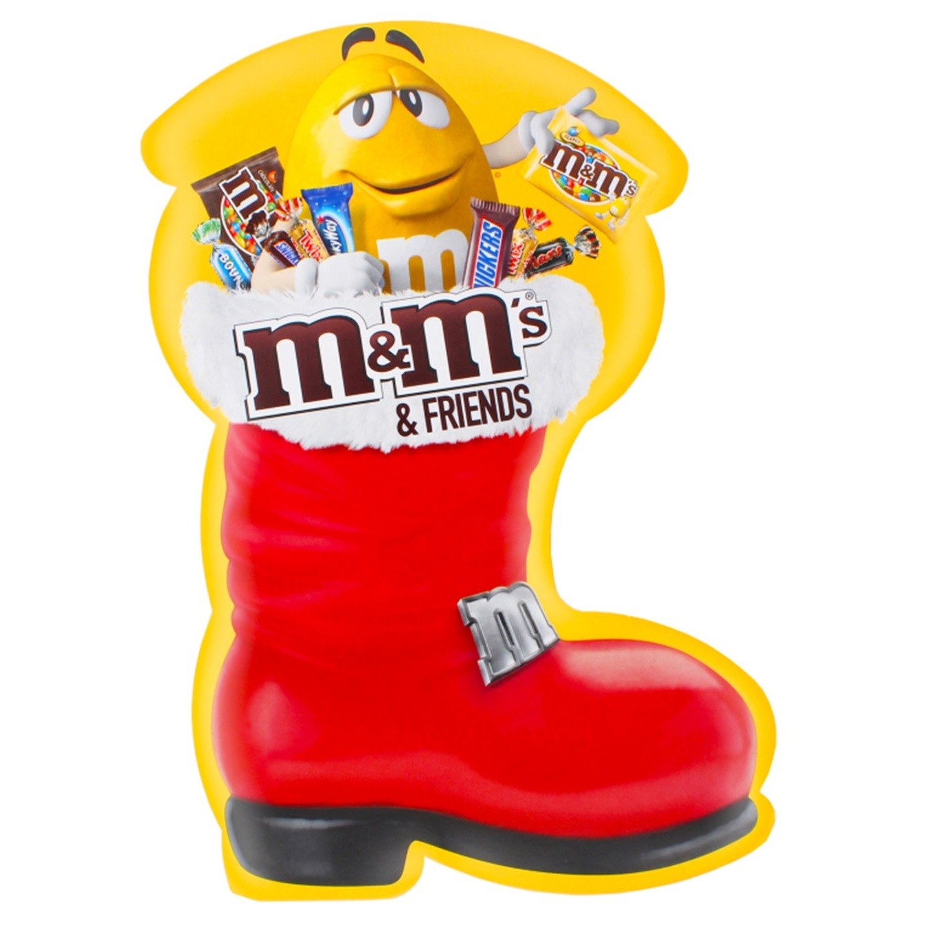 

Драже M&M's $Friends Сапог подарок новогодний 182г